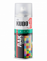 KUDO KU-9004 Лак универсальный акриловый матовый 520мл 1/12шт